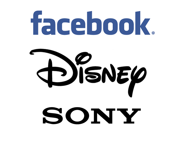 types of logos word mark facebook disney sony